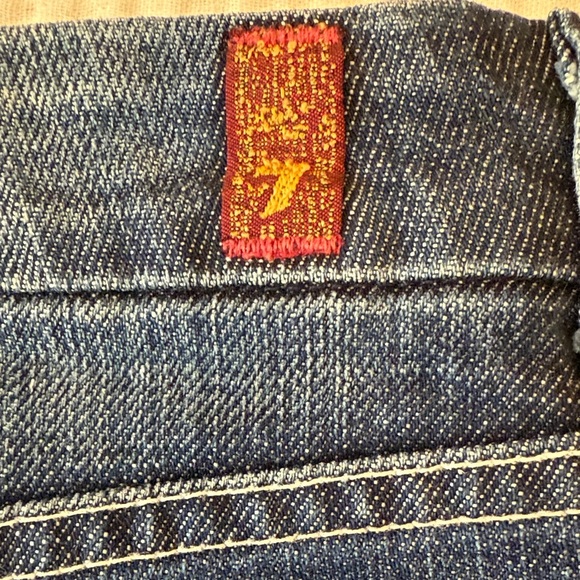 7 For All Mankind Indigo Pencil Skirt - Picture 10 of 13